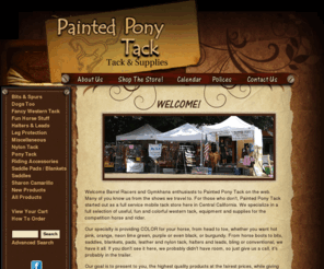 paintedponytack.com: Welcome to Painted Pony Tack & Supplies
Painted Pony Tack & Supplies