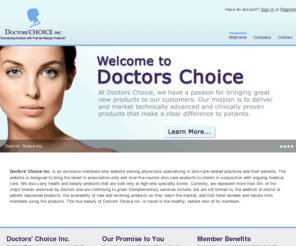 doctorschoiceinc.com: Welcome
Welcome