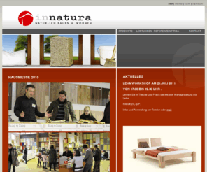 in-natura.com: Start: In Natura - natürlich bauen und wohnen ~ Groß-Umstadt, Landkreis Darmstadt/Dieburg
Wir sind ein führender Fachmarkt für gesundes Bauen und Wohnen. Unser umfassendes Angebot reicht von der baubiologischen Beratung bis zur handwerklichen Verabeitung aller bei uns erhältlichen Naturbaustoffe.