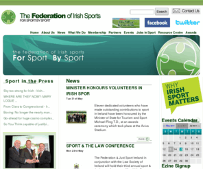 irishsports.ie: .:: Federation of Irish Sports ::.
