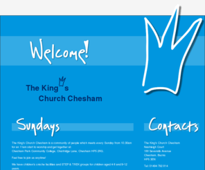 kingschurchchesham.com: The King's Church Chesham - Welcome
