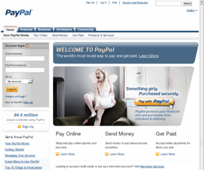 paypalnet.org: Send Money, Pay Online or Set Up a Merchant Account with PayPal
PayPal is the faster, safer way to send money, make an online payment, receive money or set up a merchant account.