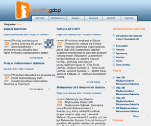 szachy.gda.pl: Strona główna - szachy w Gdańsku i okolicach
szachy.gda.pl - Szachy na Pomorzu