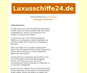 luxusschiffe24.de: Luxusschiffe24 :: CRAMERI :: Urlaub der besonderen Art
