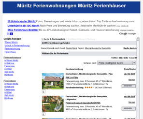 urige-ferienhaeuser.de: Müritz Ferienwohnungen Ferienhaus Müritz
Müritz-Fewo's! - Ferienwohnung oder Ferienhaus an der Müritz finden!