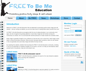 freetobemeeducation.com: Free to be me education - positve body image and self esteem workshops. Melbourne, Australia.
Free to be me education provides positive body image and self esteem workshops to students in Melbourne, Australia.