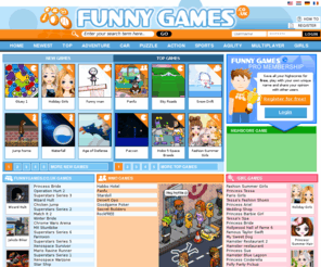 funnygames.co.uk: Play Funny Games at FunnyGames.co.uk
The coolest funny online games for everybody! Funny games, action games, multiplayer games and many more!