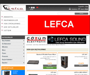 lefcamusic.com: Lefcamusic-Çözüm Elektronik-Boş kabin imalatı Toptan ve Parakende Satış Mağazası
