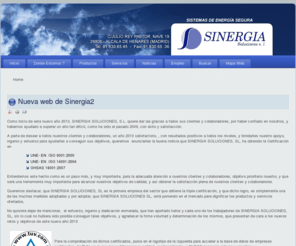sinergiasl.com: Nueva web de Sinergia2
Sinergia S.L. especialistas en SAI