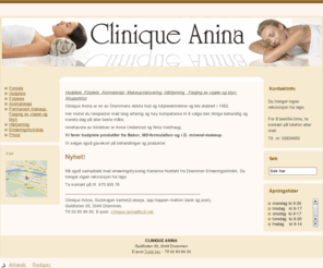 clinique-anina.com: Clinique Anina
Hjemmeside produsert av Altiweb