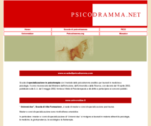 psicodramma.net: Psicodramma - scuola e formazione - Specializzazione in psicoterapia
Psicodramma, Scuole, corsi e Master di specializzazione ad orientamento umanistico