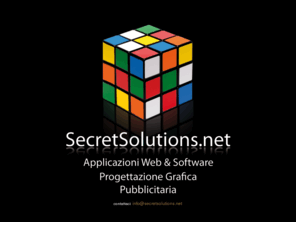 secretsolutions.net: Secret Solutions - Applicazioni Web e Software - Bari, Adelfia, Bitonto, Molfetta, Andria, Barletta, Trani, Puglia
Secret Solutions - Applicazioni Web e Software - Bari, Adelfia, Bitonto, Molfetta, Andria, Barletta, Trani, Puglia