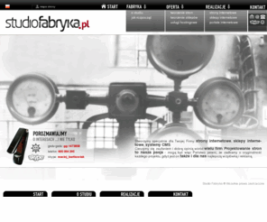 studiofabryka.pl: strony Internetowe tworzenie stron www STUDIO FABRYKA -
Studio Fabryka - profesjonalne projektowanie stron www, sklepów internetowych, portali. Wieloletnie doświadczenie - kilkaset zrealizowanych projektów.