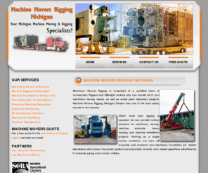 millwrightsandrigging.com: Machine Movers Rigging Michigan - Machine Moving, Machinery Movers, Plant Relocation Riggers, Machine Removals, Rigging
Machine Movers Rigging Michigan - Machine Moving, Machinery Movers, Machine Removals, Plant Relocation Riggers, Millwrights