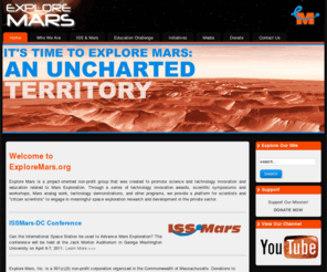 exploremars.org: Explore Mars :: Home
Explore Mars - Support Our Mission!