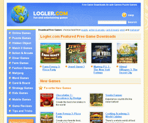 logler.com: Download Games - Play Free Game Downloads at Logler.com
Free game downloads and online games at Logler.com - Play best games including hidden object, action, arcade, puzzle, word, card, board and mahjong games.