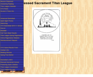 titanleague.com: Blessed Sacrament Titan League
Blessed Sacrament Titan League CYO Basketball