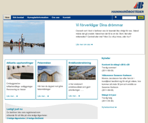 hammarobostader.com: AB Hammarbostder - Vlkommen till Hammarbostder
Hammarbostder- Hemsida