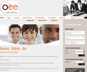 moneyandmachines.com: Welcome - OEE
Welcome to oee