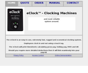 baur-research.com: eClock - Computerised Clocking Machines
The worlds fastest clocking machine.