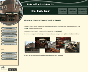 eetcafedebakker.nl: Eetcafé - Cafetaria De Bakker
Eetcafe en cafetaria De Bakker in Enter