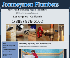 journeymenplumbers.com: Plumbing Company | Sherman Oaks, CA
We serve Los Angeles and Ventura county 24 hours a day 7 days a week. When honesty, quality and affordabilty count! Were your Plumbers. Drain cleaning and emergency plumbing repairs 