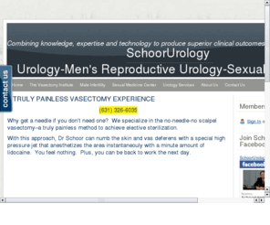 longislandvasectomycenters.com: Long Island Vasectomy Instititute
Long Island no needle vasectomy urologist Dr Schoor