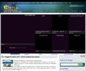 ostiatvchannel.it:  Ostia TV Channel - di Vincenzo Marinangeli	
Ostia Tv, prima web tv del litorale romano, ideatore Vincenzo Marinangeli