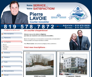 pierrelavoie.net: Ventes achat maison Sherbrooke - Pierre Lavoie - Courtier Sherbrooke Maison Vendre Acheter
Maison à vendre à Sherbrooke, Estrie, Québec. Pierre Lavoie - La Capitale Estrie, courtier Sherbrooke (maison, condo, terrain, immeuble commercial)