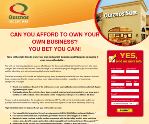 quiznos4sale.com: Quiznos For Sale | Quiznos 4 Sale
Quiznos for Sale to buy an existing Quiznos!