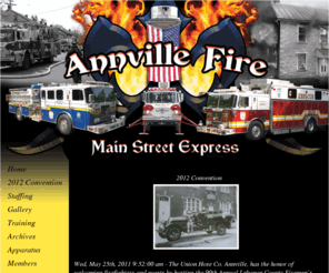 annvillefire.com: ANNVILLE FIRE-MAIN STREET EXPRESS
ANNVILLE FIRE-MAIN STREET EXPRESS, 215 E Main Street, Annville, PA 17003, Phone: (717)-867-4971