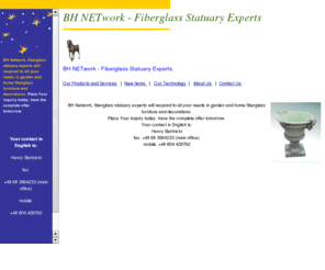 gardendecors.com: BH NETwork - Fiberglass Statuary Experts
No Summary