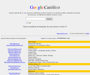 gocatolico.com: Google Católico
