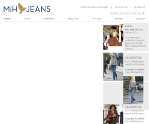 mih-jeans.com: MiH Jeans - The Original British Jeans Brand
MiH Jeans Official Online Store. Shop the premium British denim brand designed by Chloe Lonsdale and known for great fitting, beautifully made, leg lengthening jeans.