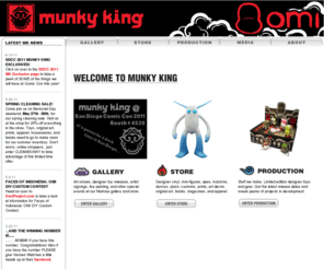 munky-king.com: Munky King : Designer Toy Temple
Munky King: Designer Toy Temple