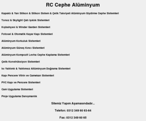 rccephe.com: RC Cephe
Alüminyum Cephe