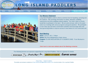 lipaddlers.org: Long Island Paddlers
An Organization of Kayaking & Canoeing Enthusiasts - New York