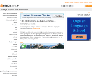 sozluk.info.tr: Sözlük | Türkçe Sözlük | sözlük, anlamı, kelimelerin anlamları, nedir, söz ara, sözlükler
Sözlük | Türkçe Sözlük | sözlük, anlamı, kelimelerin anlamları, nedir, söz ara, sözlükler