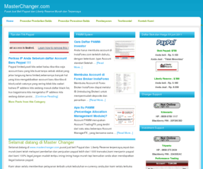 masterchanger.com: MasterChanger.com | Pusat Jual Beli Paypal dan Liberty Reserve
Pusat Jual Beli Paypal dan Liberty Reserve Murah dan Terpercaya