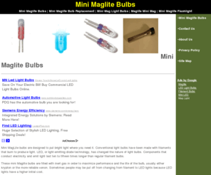 minimaglitebulbs.com: Mini Maglite Bulbs
Mini Maglite Bulbs | Mini Maglite Bulb Replacement | Mini Mag Light Bulbs | Maglite Mini Mag | Mini Maglite Flashlight