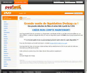 dvdzap.ca: DvdZap.ca : de l'internet a votre boite aux lettres
