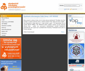 aiptech.pl: AIPtech - Pierwszy Akademicki Inkubator Technologiczny
