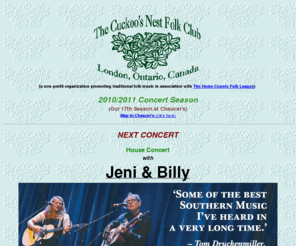 folk.on.ca: THE CUCKOO'S NEST FOLK CLUB
