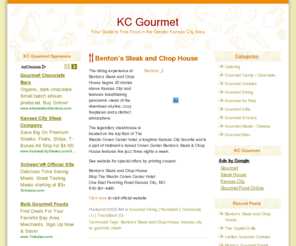 kcgourmet.com: KC Gourmet
Guide to Gourmet & Fine food in Kansas City. Including coffee, tea, gift baskets, gifts, restaurants, grocery, meat, cheese and so much more. Let us be your Kansas City Gourmet food experts and guide!