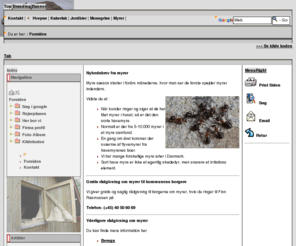 myrer.info: MYRER da Nyhedsbrev om myrer ( ) myrer.info
Udgivelse af Nyhedsbrev om myrer