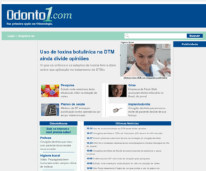 odontoum.net: Odonto1.com - Sua primeira opção em Odontologia.
Odonto1.com é um portal de conteúdo informativo e científico para profissionais de Odontologia e áreas relacionadas.