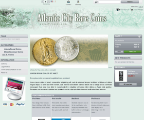 accoins.com: Atlantic City Rare Coins - Specializing in fine coins, gold and silver.
Shop powered by PrestaShop