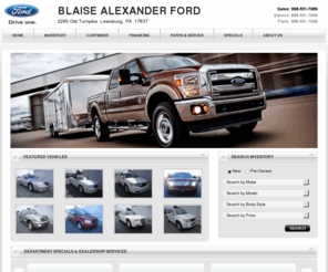 blaisealexanderford.com: Blaise Alexander Ford | New Ford dealership in Lewisburg, PA 17837
Lewisburg, PA New, Blaise Alexander Ford sells and services Ford vehicles in the greater Lewisburg