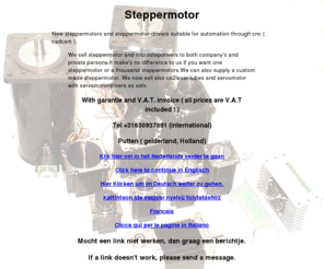 stappenmotor.com: affordable steppermotor and steppermotors
cheap steppermotors steppermotor 