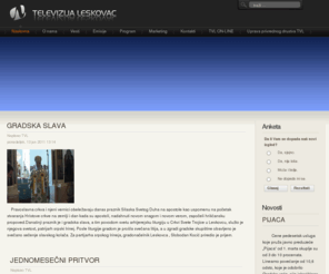 tvl.rs: Televizija Leskovac
Joomla! - the dynamic portal engine and content management system